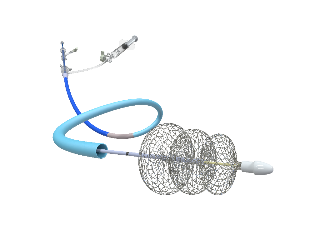 肺动脉取栓支架系统